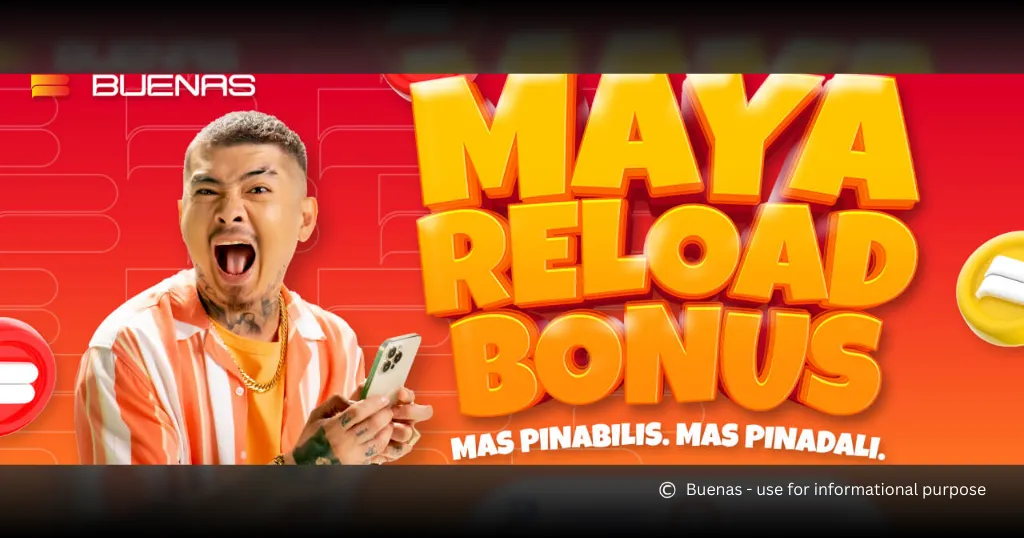 BUENAS 10% Maya Reload Bonus