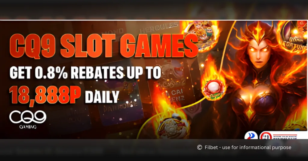CQ9 Daily Slot Rebate (Up to 0.8% Cashback)