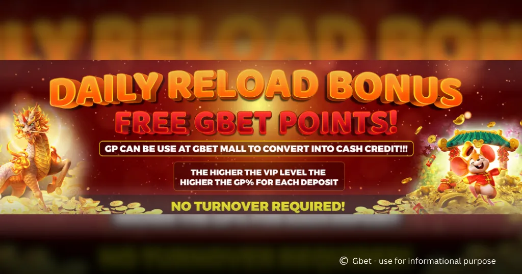 Daily Reload Free GBET Points