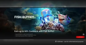 Fish Buffet Cashbacks at GGPoker — Your Monthly Rakeback Made Simple