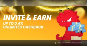 Luckyi Invite & Earn Referral Rewards