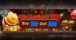 Milyon88 First Deposit 300% Bonus