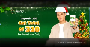 Pin77 New User Bonus +210% (New User Deposit Bonus)