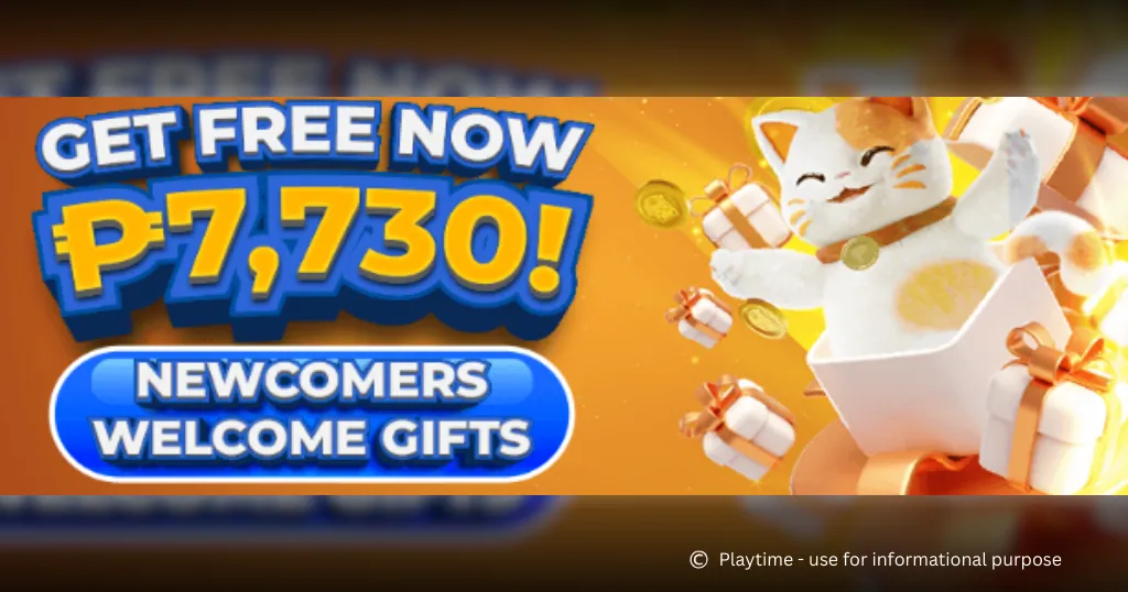 Playtime Newcomers Welcome Gifts (₱7,680 Total Rewards)