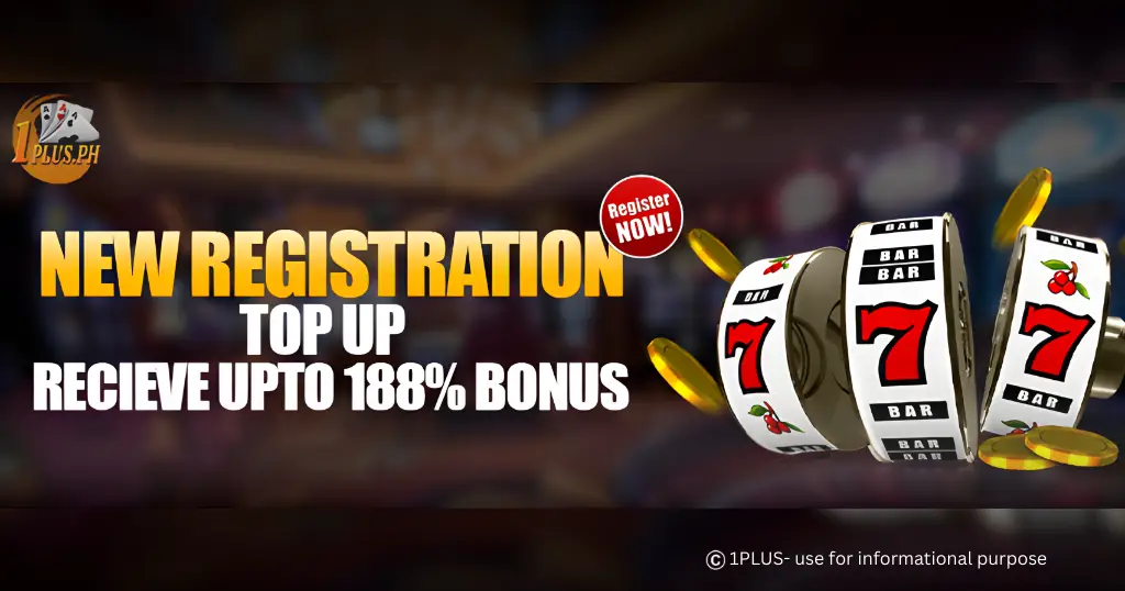 1PLUS PH New Registration banner