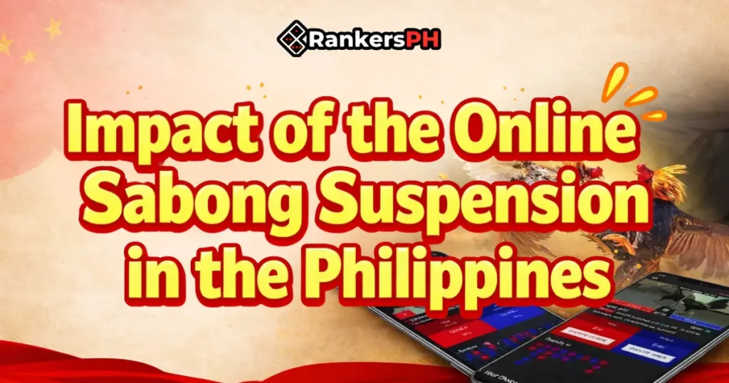Impact of the Online Sabong Suspension in the Philippines banner