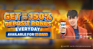 Juan365 150% Deposit Bonus