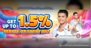Juan365 Daily Bet Rebate banner