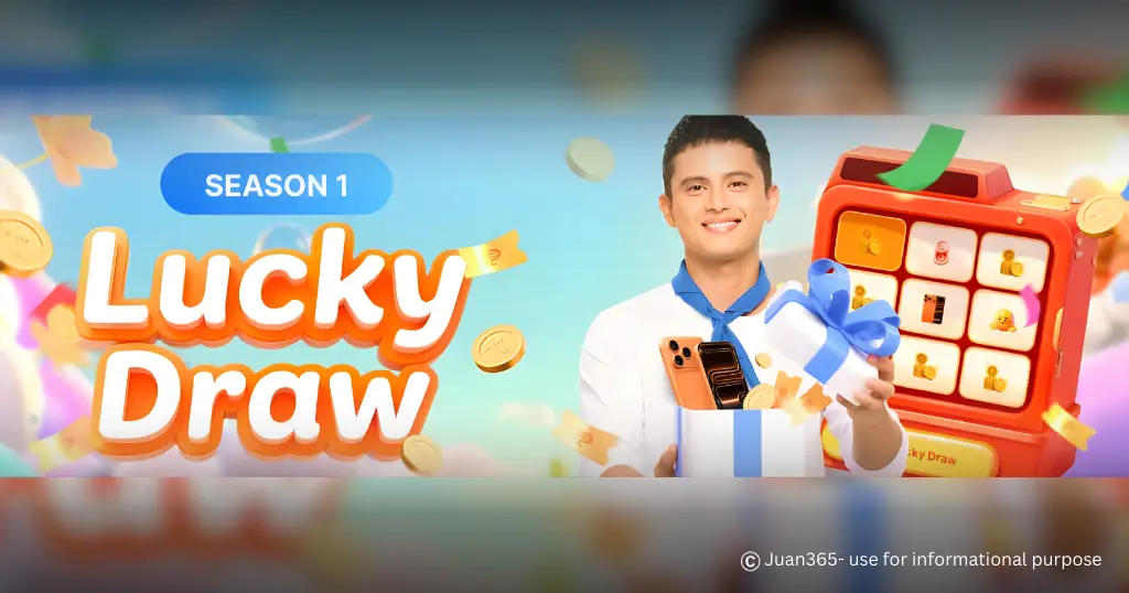 Juan365 Lucky Draw & Cash Rain BANNER