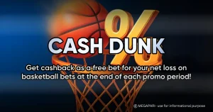Megapari Cash Dunk banner