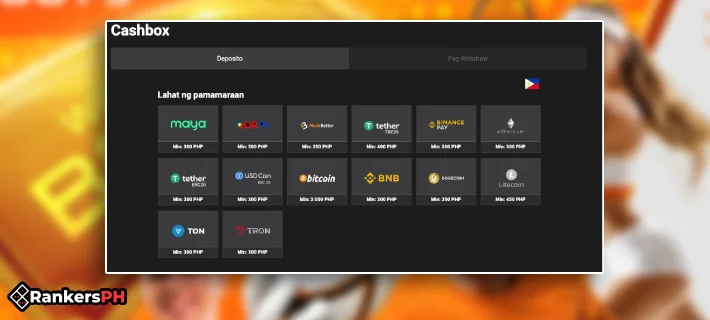 ggbet deposit interface