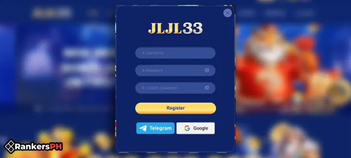jljl33 registration interface