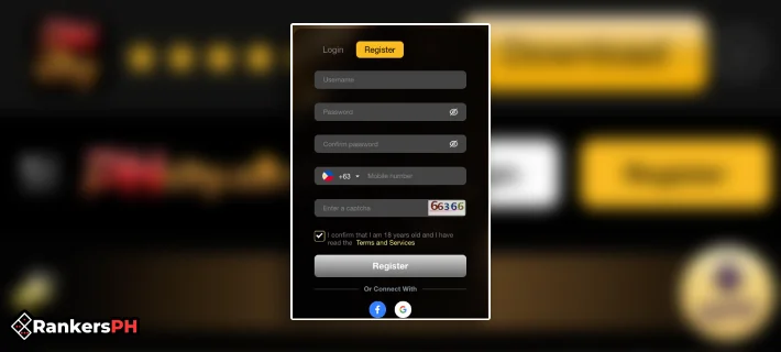 phcity registration interface
