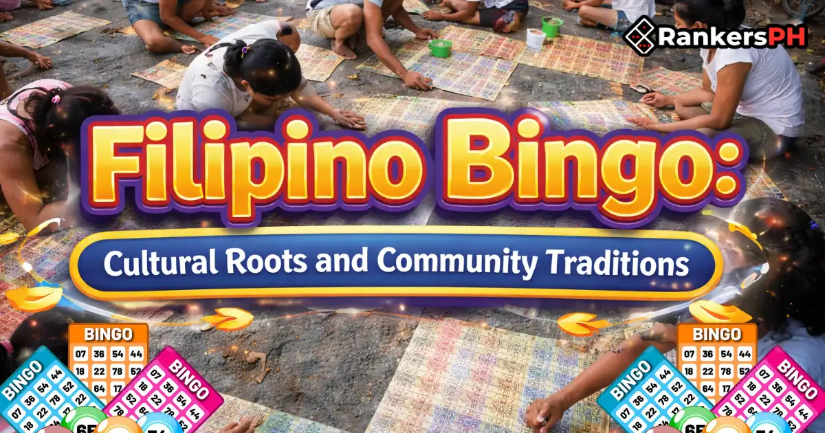 FILIPINO BINGO: CULTURAL ROOTS AND COMMUNITY TRADITIONS BANNER