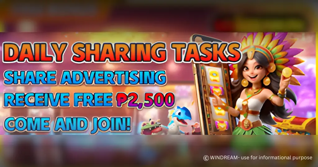 WINDREAM Daily Sharing Tasks banner