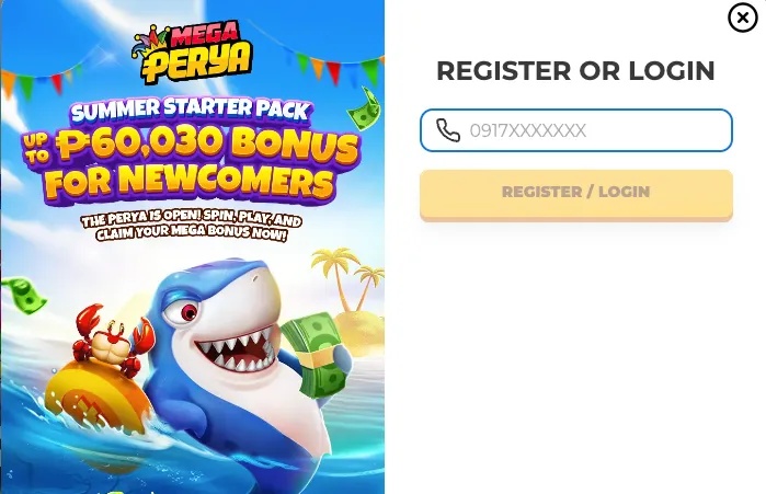 image of megaperya register guide