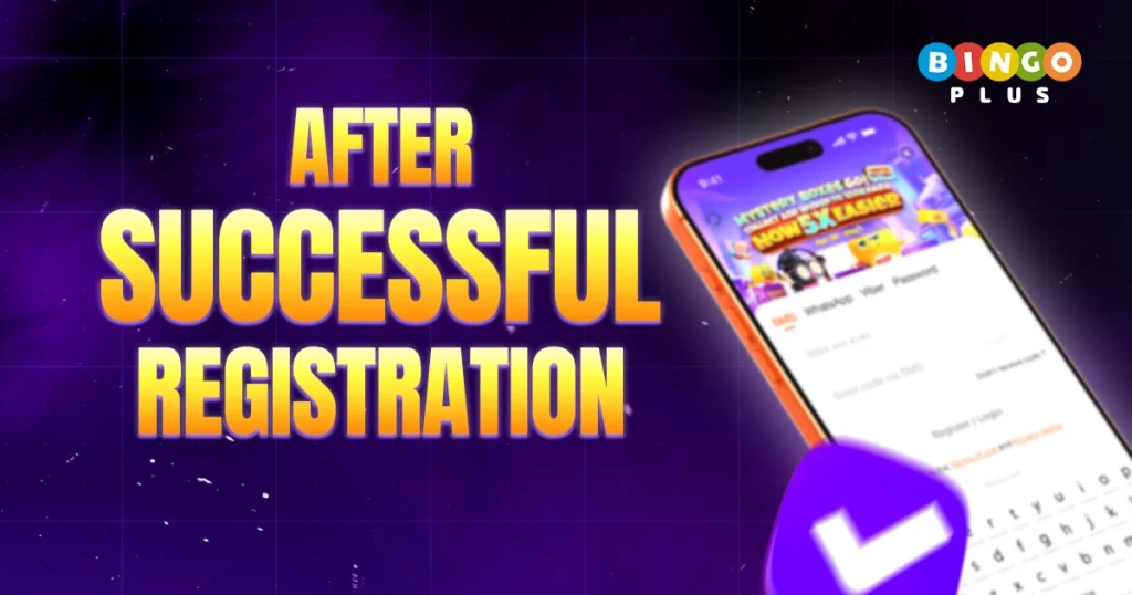 after successful registration