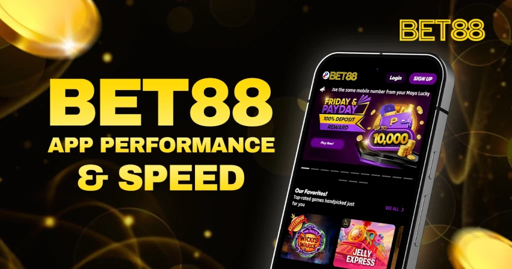 image of bet88 app performance and speed