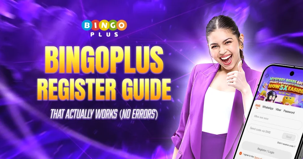 bingo plus register guide that actually works (No Errors!)