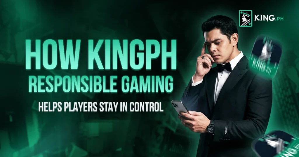 image of how kingph responsible gaming helps players stay in control