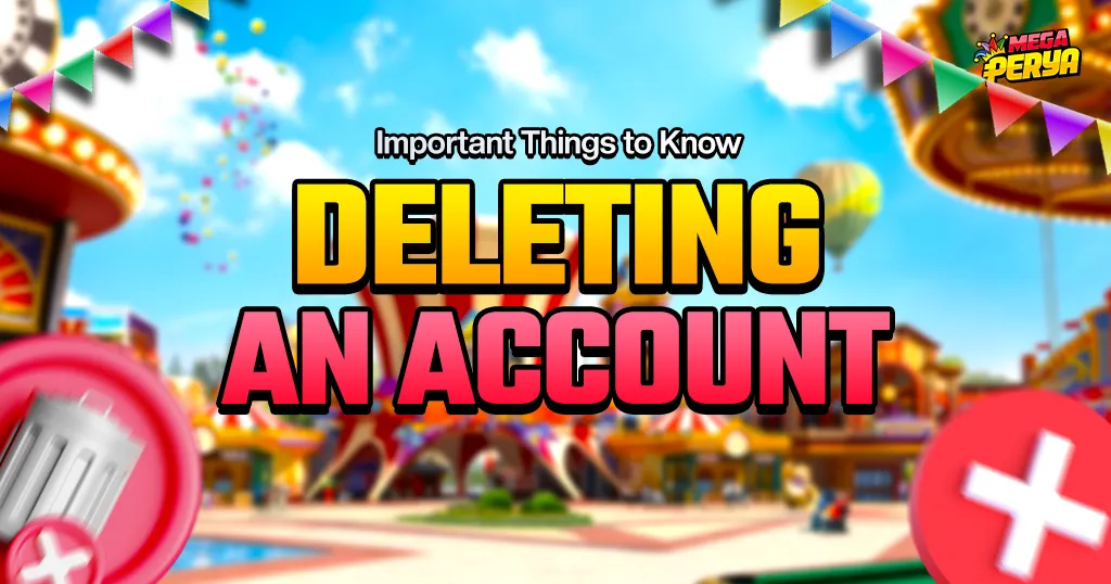 image of important things to know before deleting an account