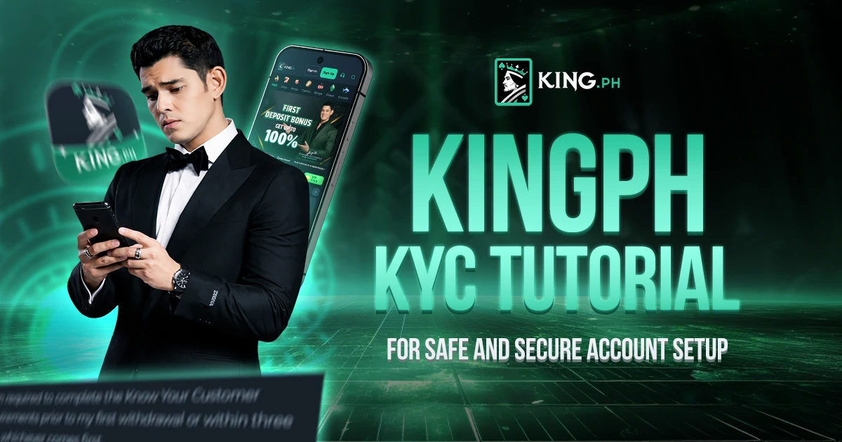 image of kingph kyc tutorial for safe and secure account setup