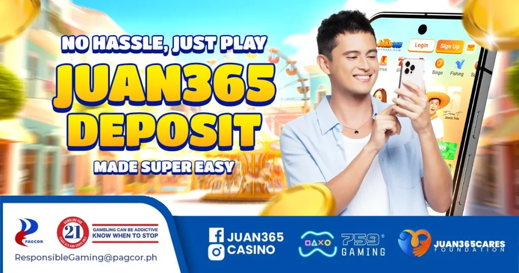 No Hassle, Just Play: Juan365 Deposit Made Super Easy