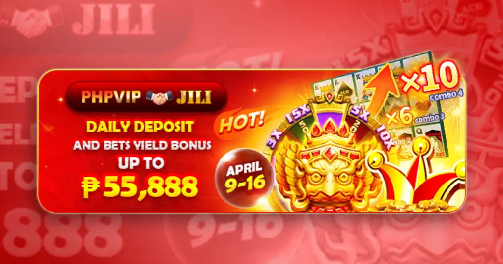 PHP VIP Daily Deposit banner
