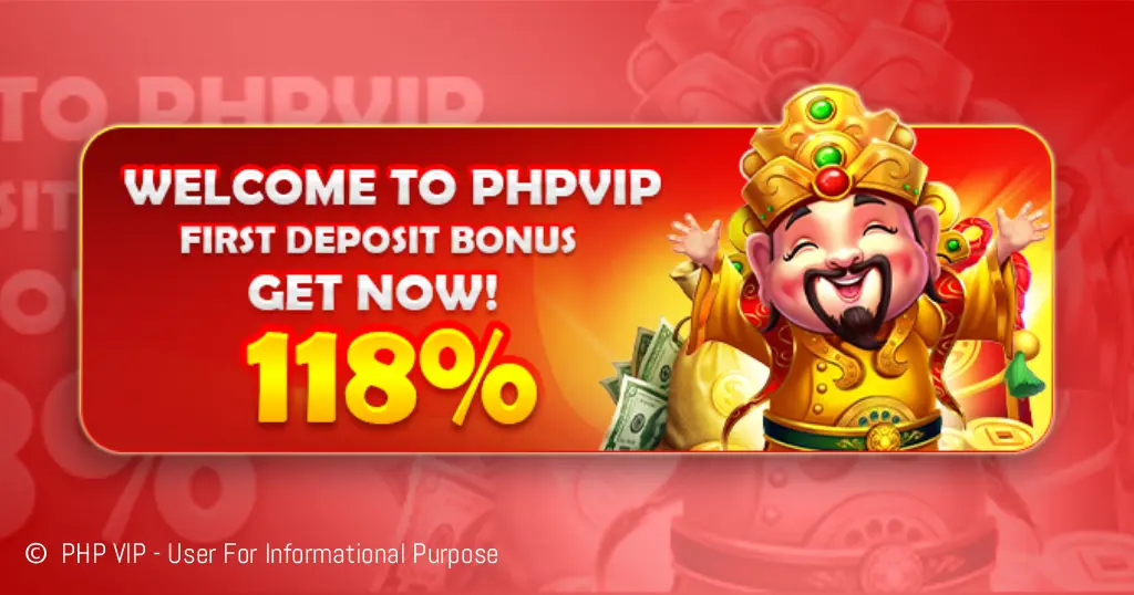 PHP VIP First Deposit Bonus banner