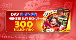 PHP VIP Member Day Bonus banner