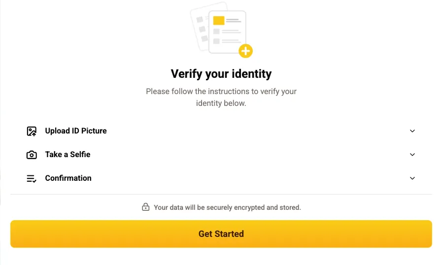 image of easy way to verify your megaperya kyc