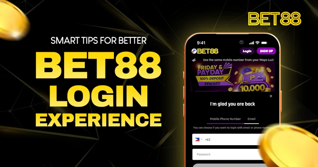 image of smart tips for better bet88 login experience