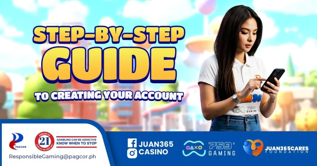 step-by-step guide to creating your account