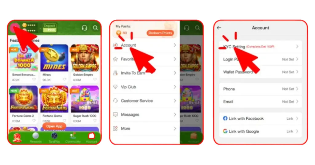 step-by-step verification process
