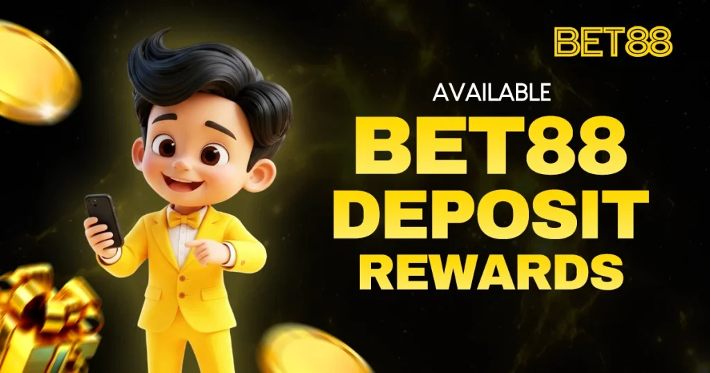 image of available bet88 deposit rewards