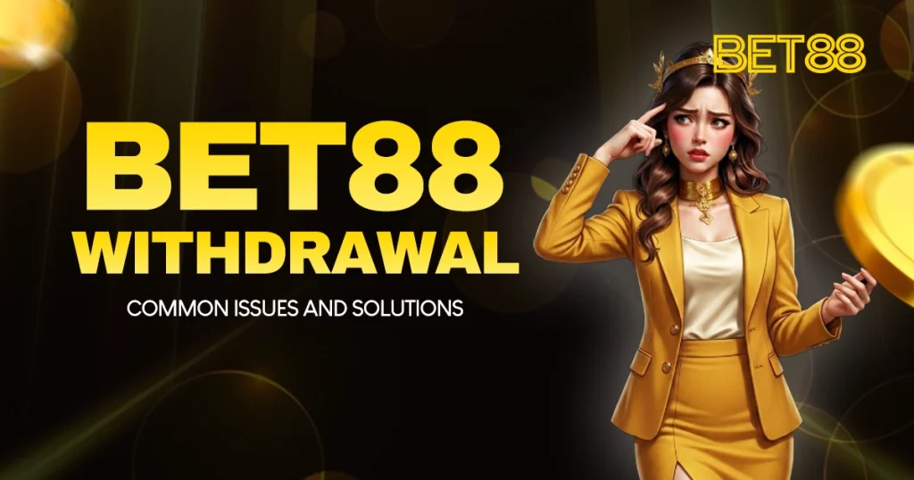 image of bet88 withdrawal common issues and solutions